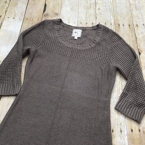 Light Brown Sweater Dress