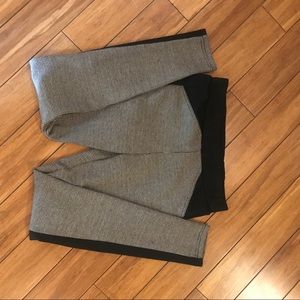 THML leggings, brown & white, houndstooth  Small
