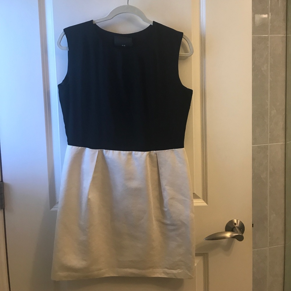 Black and white dress