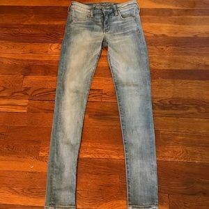 EUC SUPER SUPER STRETCH AMERICAN EAGLE JEGGING