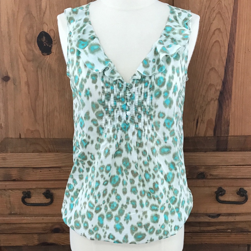 LOFT sleeveless blouse