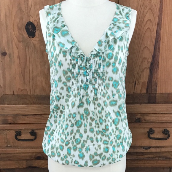 LOFT sleeveless blouse - Picture 1 of 5