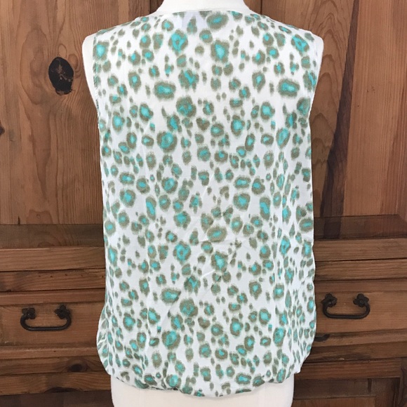 LOFT sleeveless blouse - Picture 4 of 5