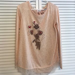 LC Disney print sweater