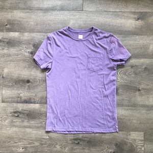 J. Crew Factory | Broken-In Pocket Tee | LAVENDER