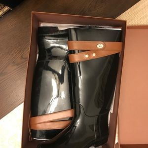 Coach rain boots