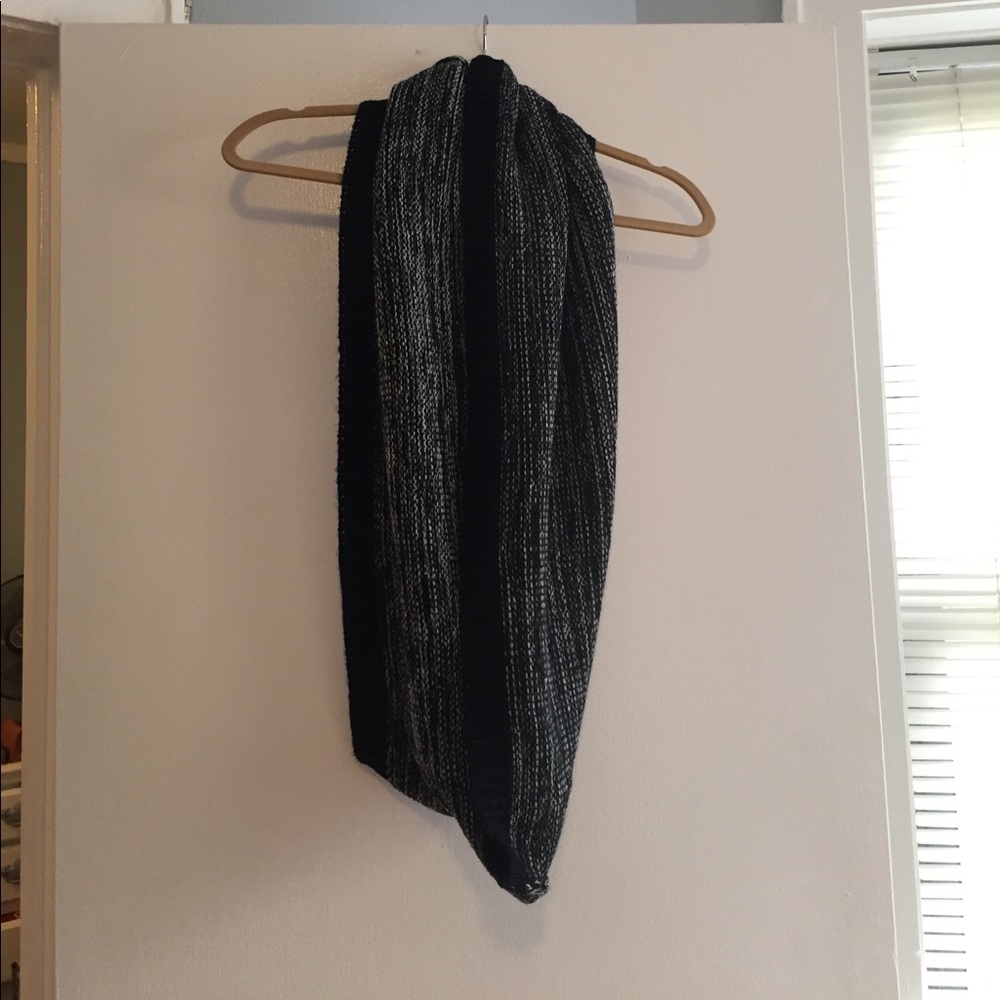 Knit Infinity scarf.