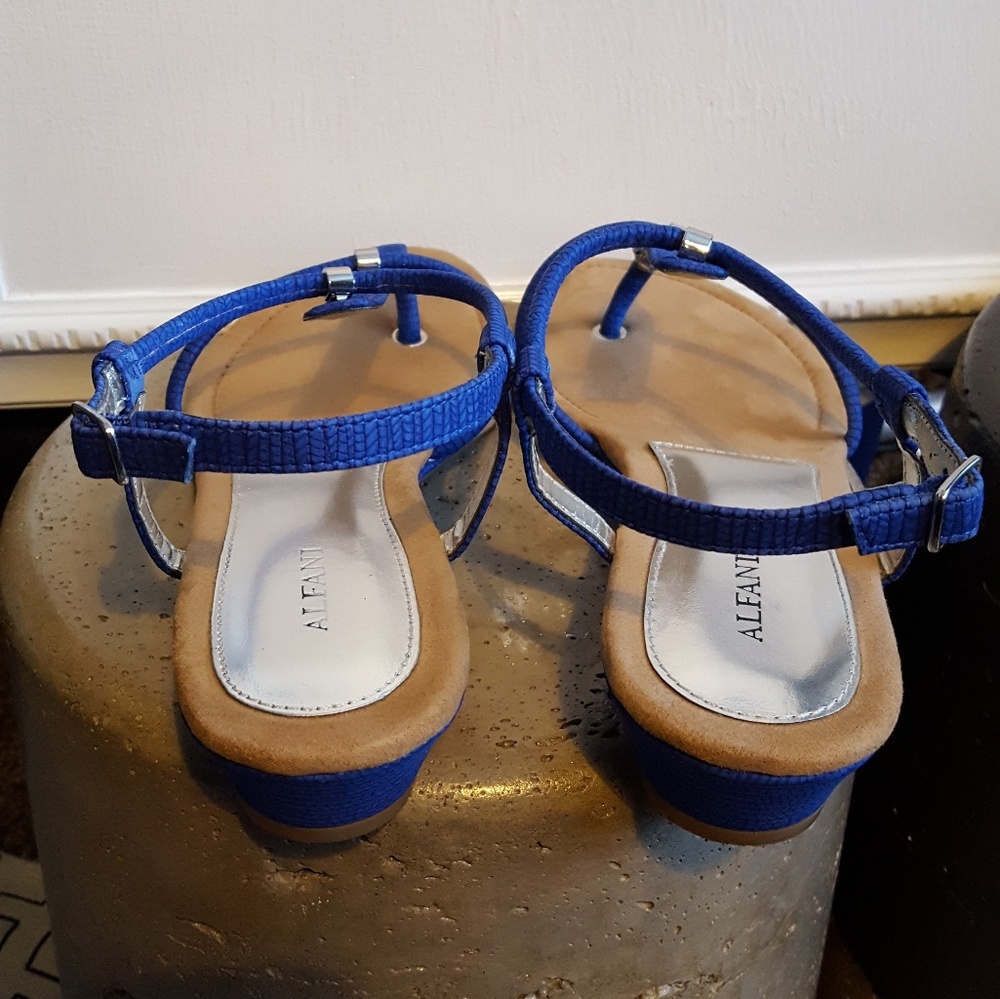 Alfani Castaneblu Synthetic Slingback Sandals