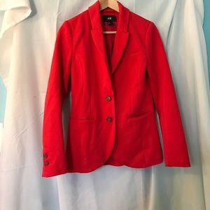 Red H&M Blazer