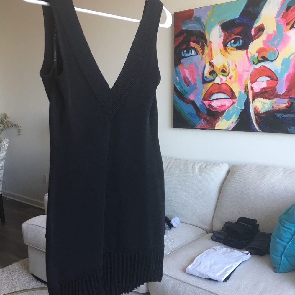 Bebe little black dress