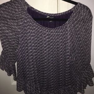 Lucky brand off the shoulder shirt