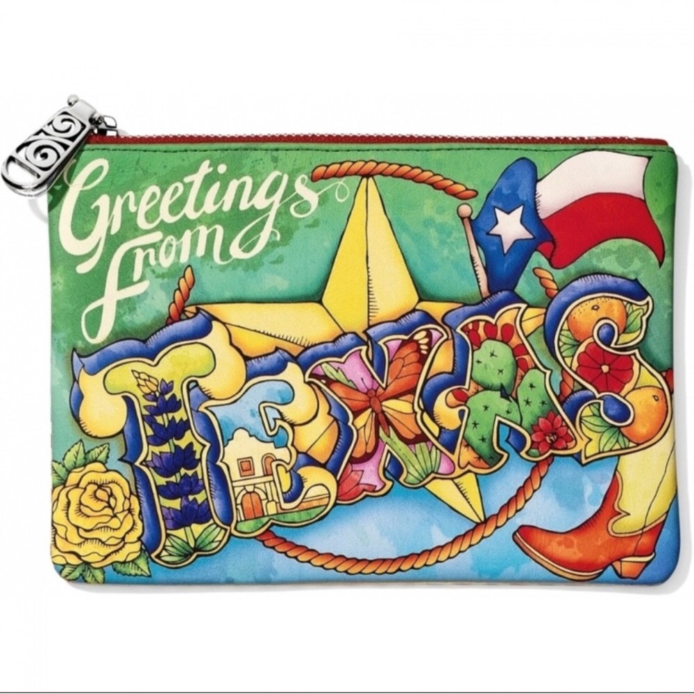Brighton Collectibles Texas Travel Pouch