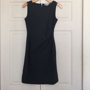 Kenneth Cole Sleeveless Sheath Grey Career Dress