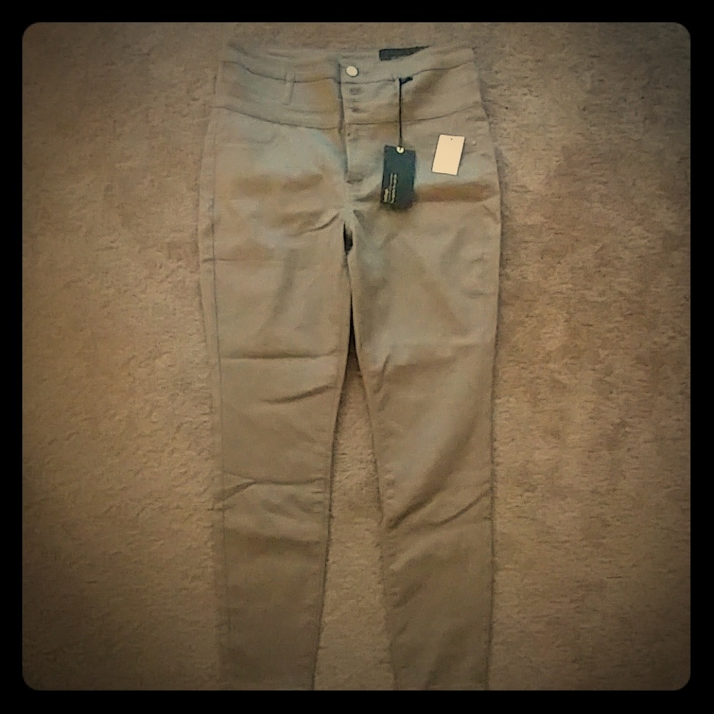 High waist skinny pant