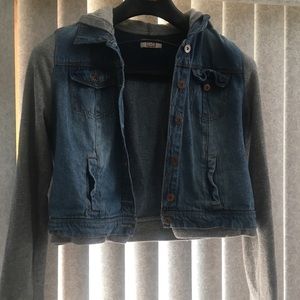 Lei Denim Hooded Jacket Juniors