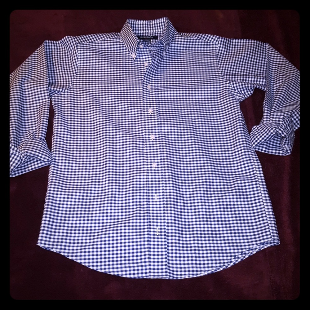 Brook Brothers boys long button down shirt