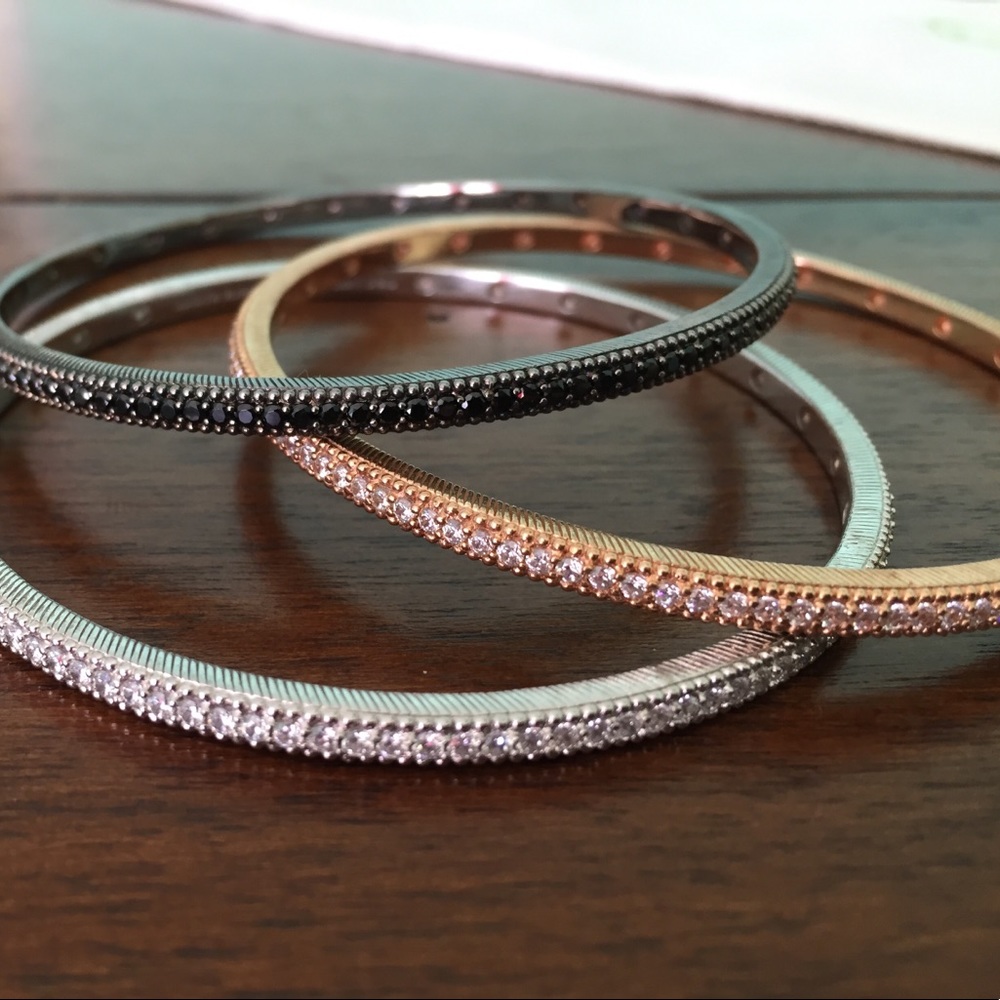 JUDITH RIPKA silver bracelet