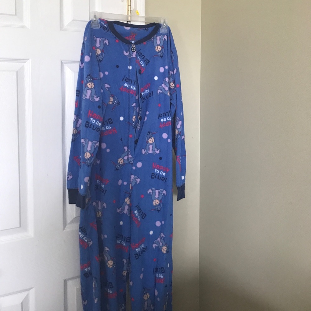Disney Adult Eeyore Footy Pajamas