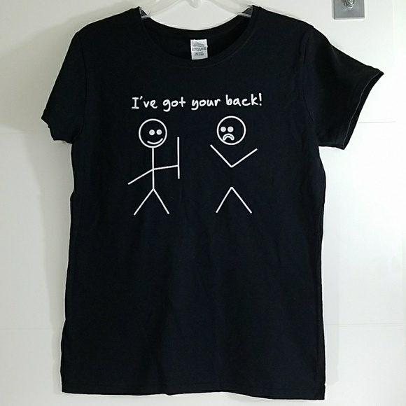Only 1 (small) left✴I'VE GOT YOUR BACK t-shirt - Picture 2 of 5