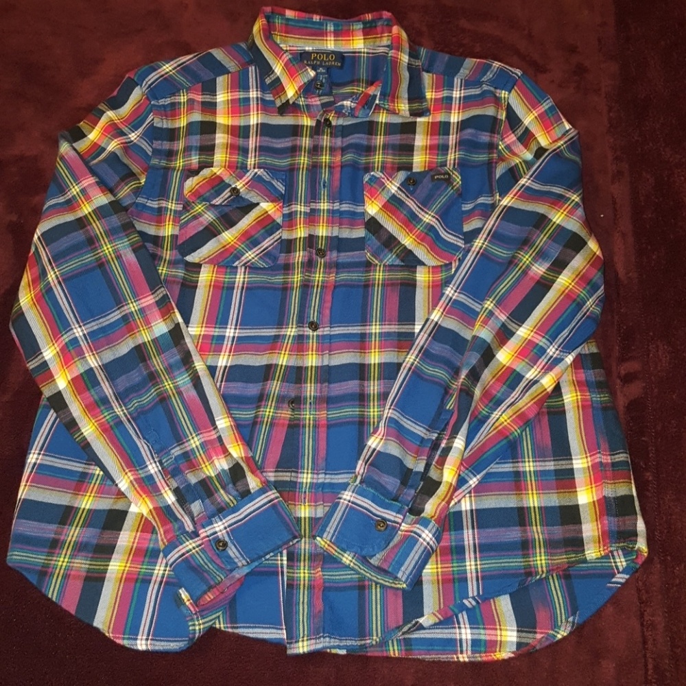 Boys long sleeve Polo shirt.