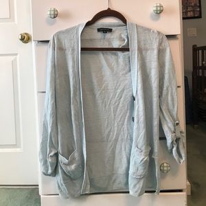 Light blue cardigan