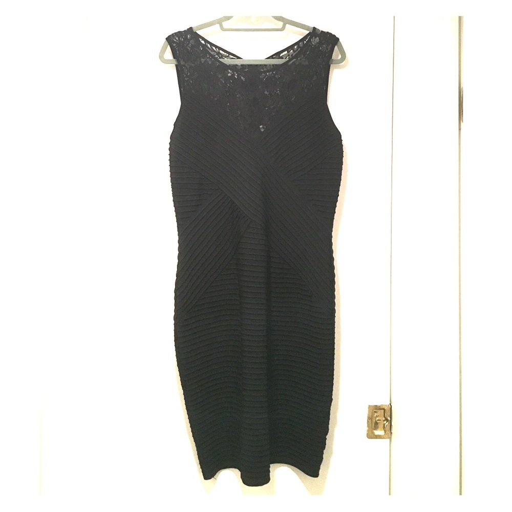 Calvin Klein little black dress size 14