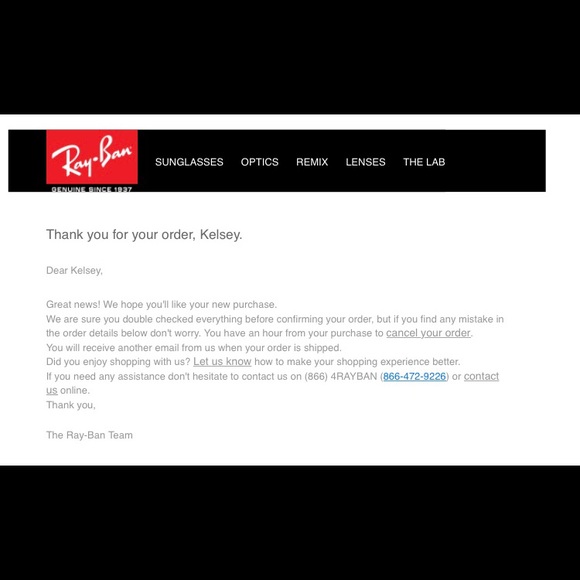 RayBan Aviator Flash Lens - Picture 8 of 8