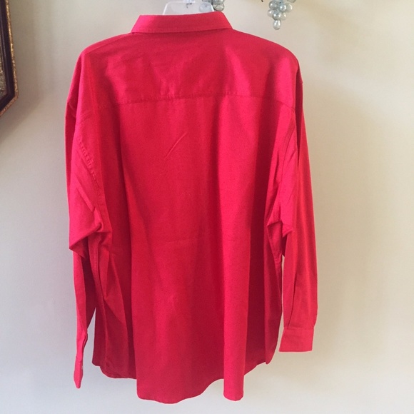 Chase Authentics Red NASCAR Uniform Work Shirt 2X - Picture 3 of 8