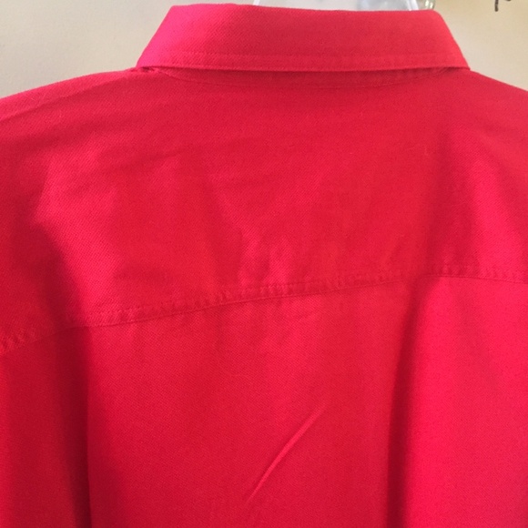 Chase Authentics Red NASCAR Uniform Work Shirt 2X - Picture 4 of 8