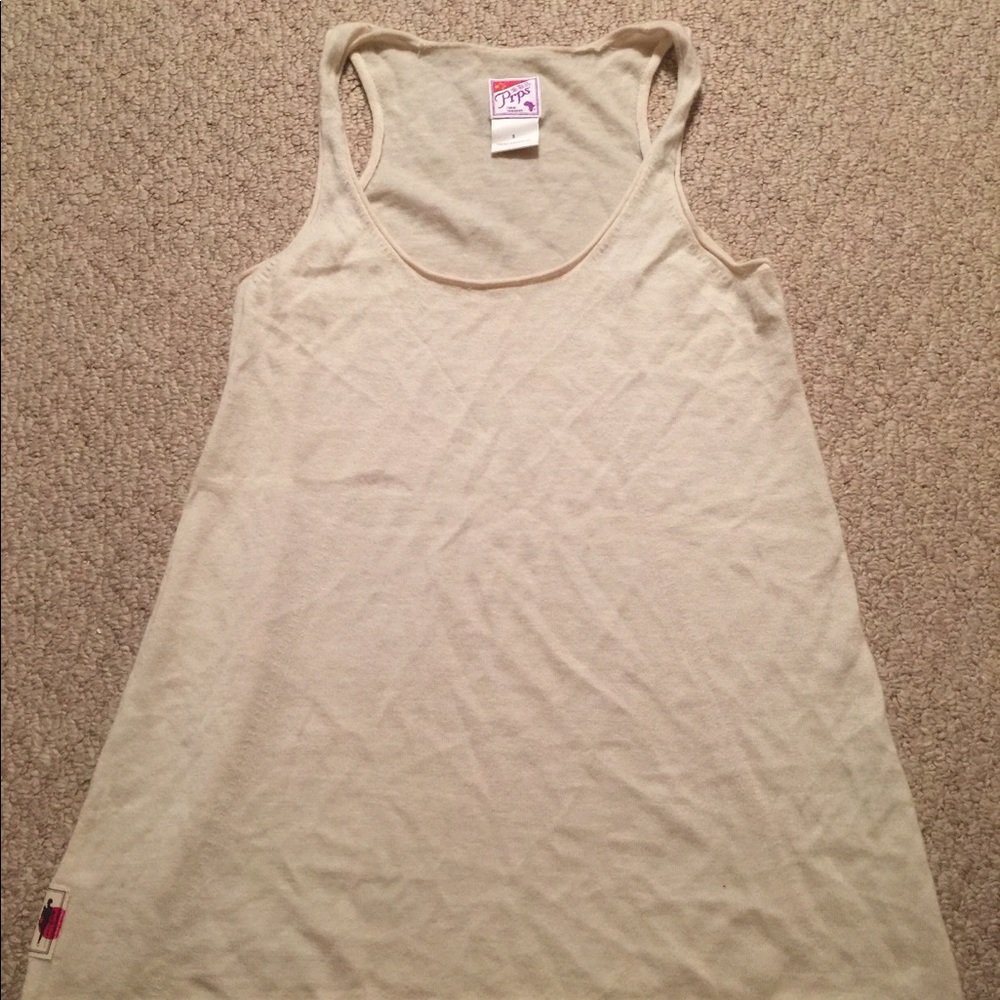Prps cashmere beige tank top
