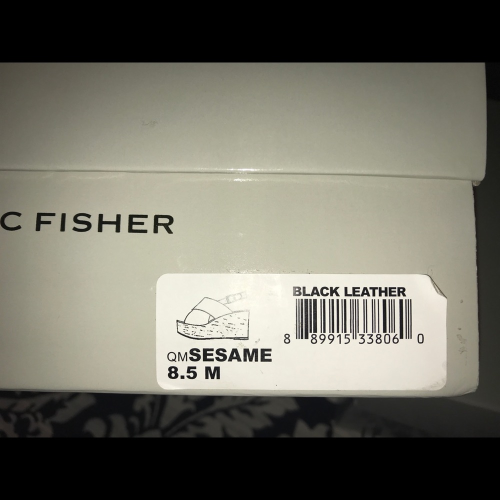 Black Marc Fisher Sandals - Picture 8 of 8