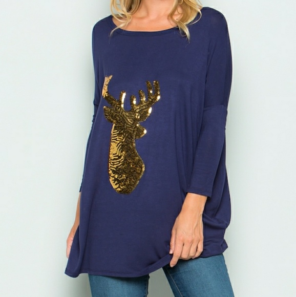 Plus Size Christmas Tunic - Picture 2 of 4