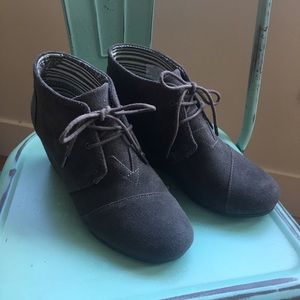 Toms Desert Wedge Bootie