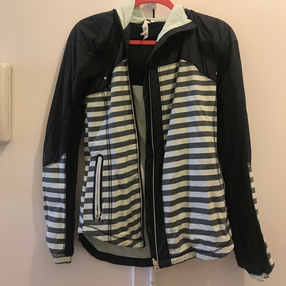 Striped Lululemon Outer Wear Jacket - image 5