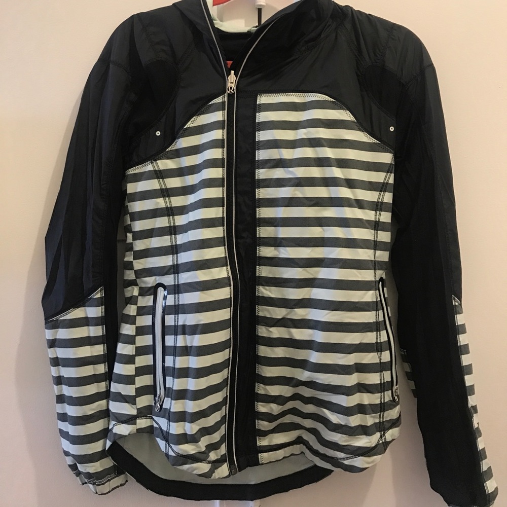 Striped Lululemon Outer Wear Jacket - image 8