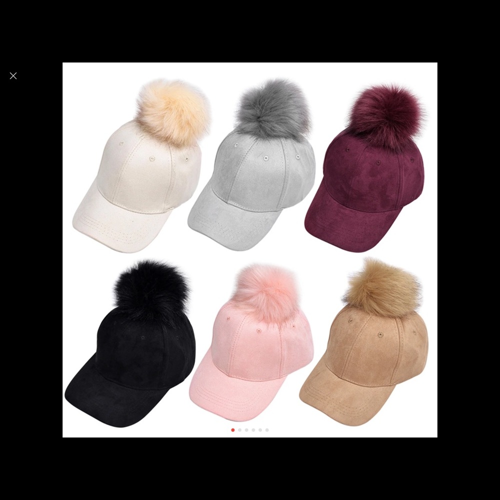 Beautiful Pom Pom caps