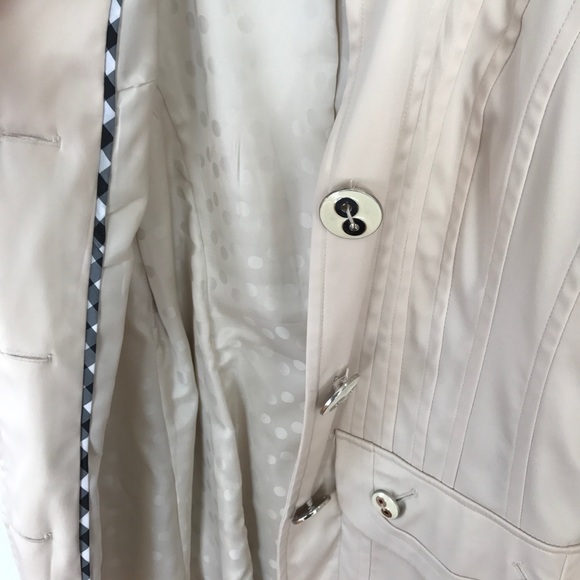 NWOT Neutral Dress Coat - Picture 4 of 7