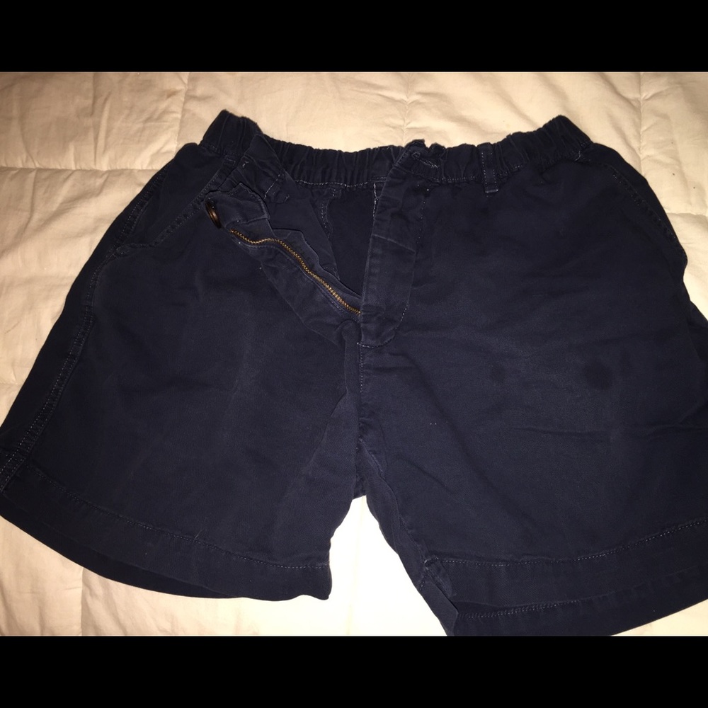 Navy blue chubbies shorts