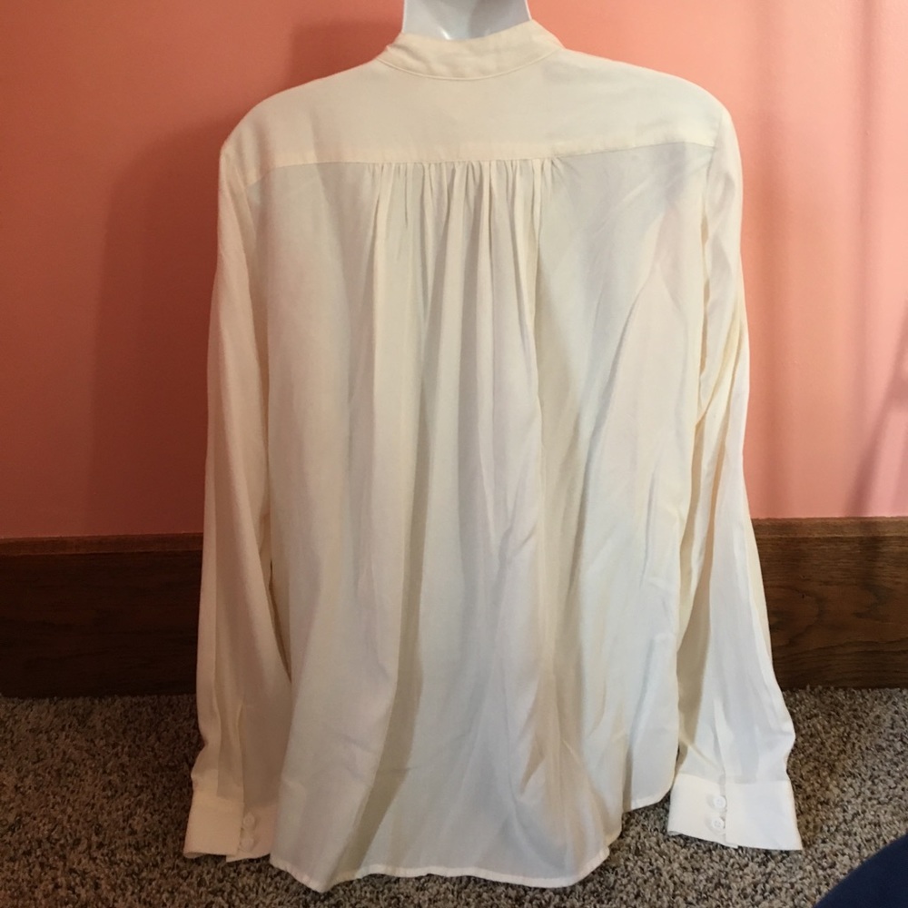 Levi's Cream Colored Button Down - image 6