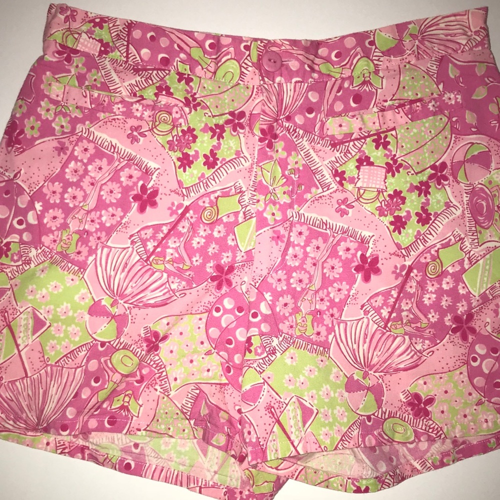 Lily Pulitzer Cotton Printed Shorts