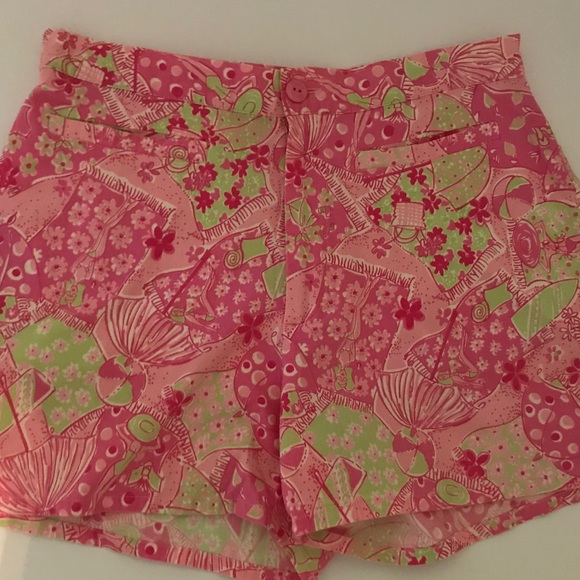 Lily Pulitzer Cotton Printed Shorts - Picture 7 of 8
