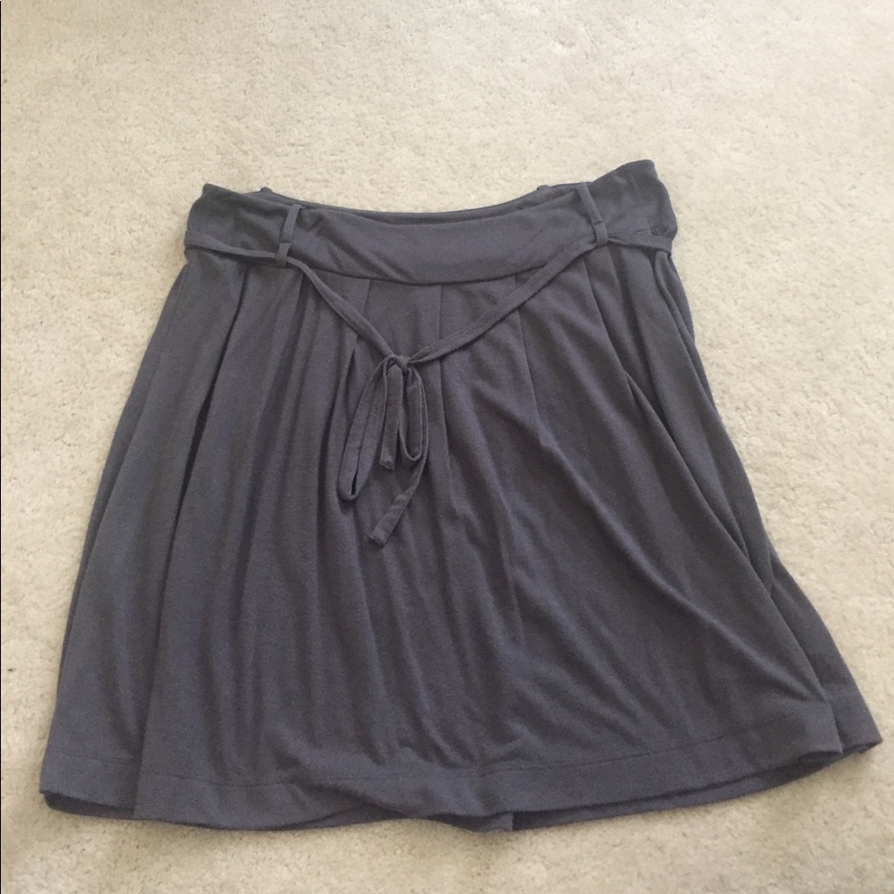 Dark Grey Old Navy Swing Skirt
