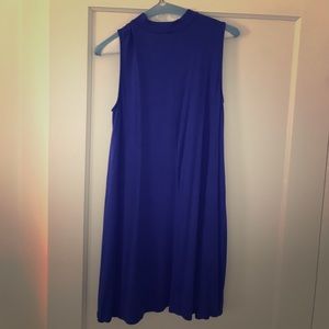 Royal blue dress casual