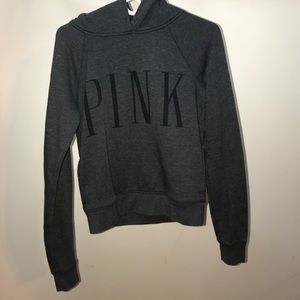 PINK grey hoodie