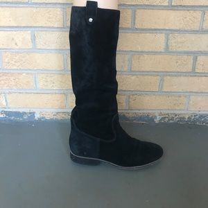 Micheal Kors Suede Riding Boots