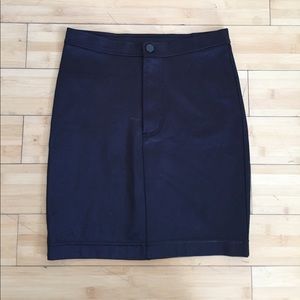 American Apparel black high waisted skirt size L