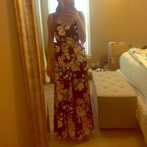 Maxi floral dress Maxi floral dress