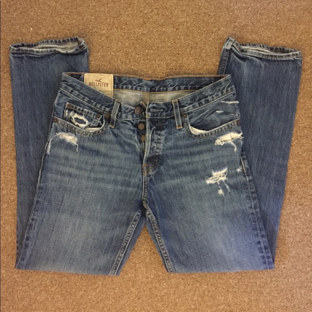 Men's 31x30 Hollister Distressed Jeans