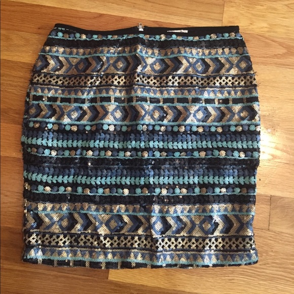 Sequin mini skirt - Picture 1 of 2