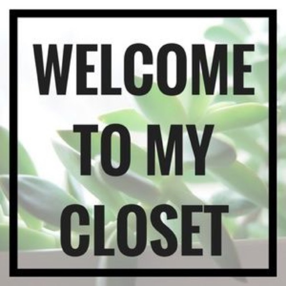 welcome to my closet